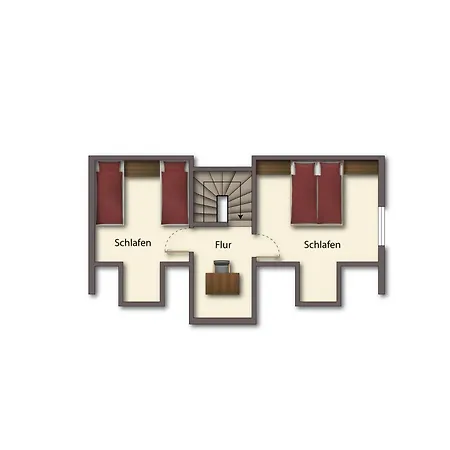 Blockhaus Leif Eriksson - 2 Reihe Meerblick * Sassnitz
